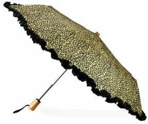 Saks Fifth Avenue Ruffled Automatic Umbrella