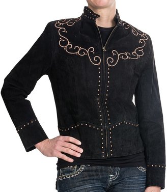 Scully Embroidered Cross Jacket (For Women)