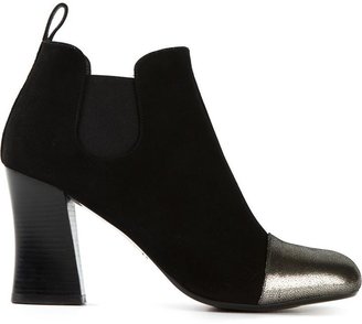 Chie Mihara metallic toe cap ankle boots