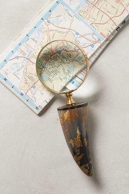 Anthropologie M/S Craft Home Odion Magnifying Glass