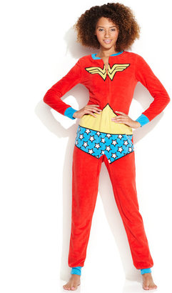 Briefly Stated Wonder Woman Micro Fleece Jumpsuit