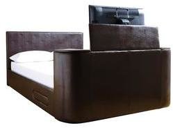 Radcliffe Faux Leather TV Bed Frame