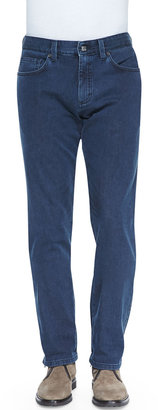 Ermenegildo Zegna Slim-Fit Denim Jeans, Blue