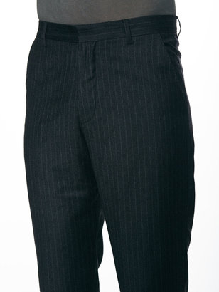 BLK DNM Pinstripe Flat Front Trousers 15
