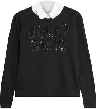 Zoe Karssen Jolly Good sequined sweatshirt