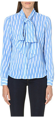 MICHAEL Michael Kors Bow blouse Oxford blue