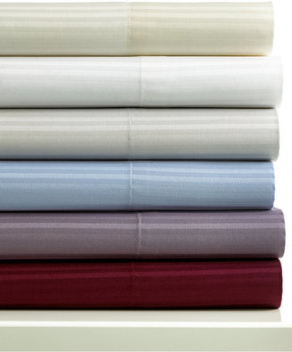 Charter Club CLOSEOUT! 400 Thread Count Tailored Fit Stripe Full Sheet Set