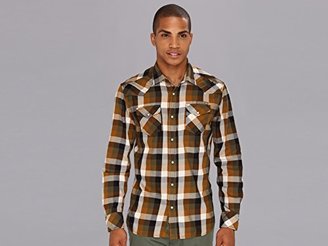 Diesel Men's Sdidi-R Cotton Twill Flannel Button-Down Shirt