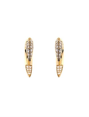 Shaun Leane Diamond & yellow-gold talon earrings
