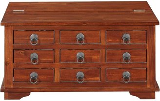 Orient Ready Assembled 9-Drawer Coffee Table