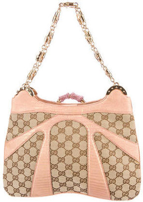 Gucci Lizard Shoulder Bag
