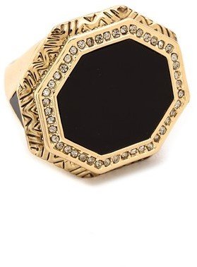 House Of Harlow Enlightening Octagon Cocktail Ring
