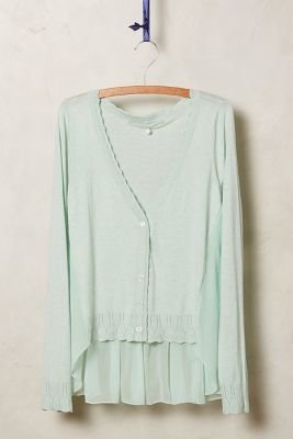 Anthropologie Knitted & Knotted New Romantics Cardigan