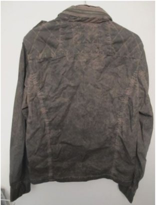 GUESS Khaki Cotton Biker jacket