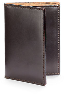Jack Spade Leather Vertical Flap Wallet