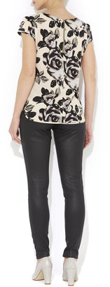 Wallis Stone Floral Shell Top