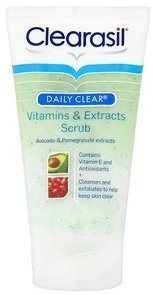 Clearasil Daily Clear Vitamins & Extracts Scrub 150ml