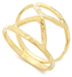 Jacquie Aiche JA Twisted V Ring