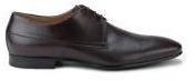 Boss Black Men's Modero Lace Up Leather Shoes - Dark Red