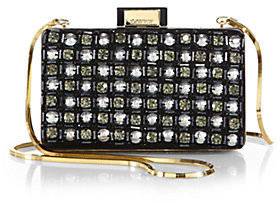 Lanvin Beaded Leather Miniaudiere