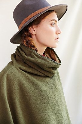 Urban Outfitters RTH X Urban Renewal Remade Funnel-Neck Blanket Poncho
