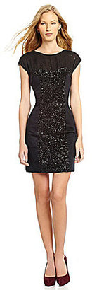 French Connection Moon Dust Sequined Dress