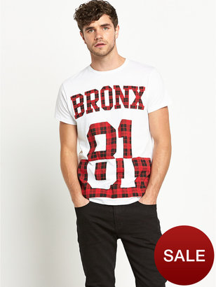 Goodsouls Bronx Tartan Mens T-shirt