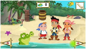 Leapfrog LeapTV Disney Jake and the Never Land Pirates Active Video Game