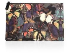 Valentino Butterfly Leather Pouch