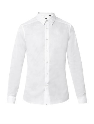 Paul Smith PS Camouflage-jacquard cotton shirt