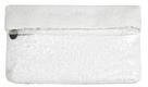 Dorothy Perkins Womens white sequined foldover clutch bag- White