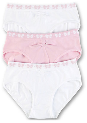 Marks and Spencer 3 Pack Seamfree Bow Bikinis (6-16 Years)