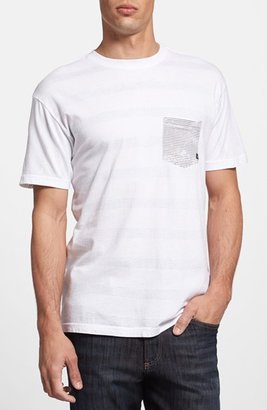 Quiksilver 'Jailhouse' Stripe Pocket T-Shirt