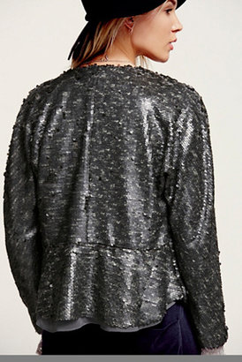 Free People Drippy Sequin Jacket
