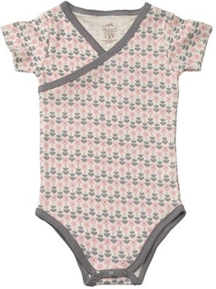 Petunia Pickle Bottom Organic Cotton Short Sleeve Bodysuit (Baby Girls)