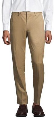 Lands' End Men's Traditional Fit No Iron Twill Dress Pants