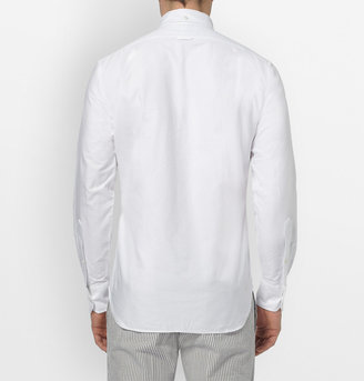 Thom Browne Button-Down Collar Cotton Oxford Shirt