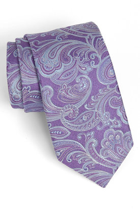 John W. Nordstrom R) Woven Silk Tie