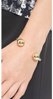Giles & Brother Double Twist & Ball Cuff Bracelet