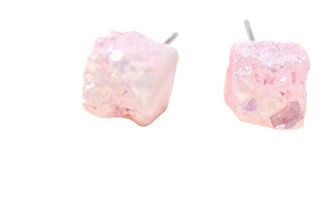 Noémiah Raw Quartz Pastel Pink Crystal Quartz