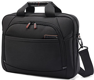 Samsonite 4 DLX Slim Nylon & Leather Briefcase