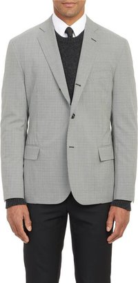 Todd Snyder Houndstooth Two-Button Sportcoat-White