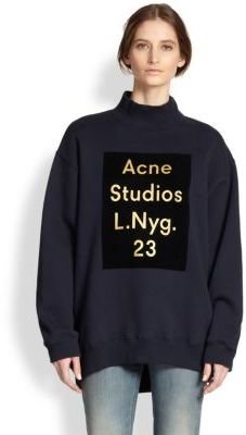Acne Studios Oversized Logo Sweatshirt