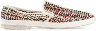 Rivieras woven slippers