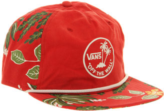 Vans Broloha Surf Snapback Red Hawaiian - Caps And Hats
