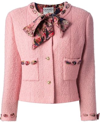 Chanel Vintage boucle jacket and skirt suit