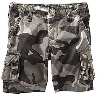 Osh Kosh Gray Camouflage Cargo Shorts - Boys 5-7