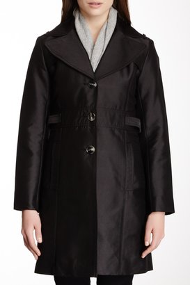Kenneth Cole New York Button Front Coat