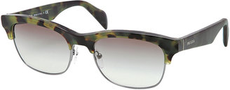 Prada Cat-Eye Sunglasses, Green
