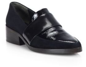 3.1 Phillip Lim Suede, Patent Leather & Smooth Leather Loafers
